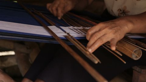Crafting Sumba's traditional woven
