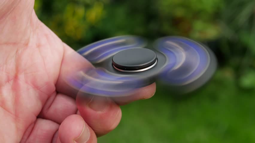 spin a fidget spinner