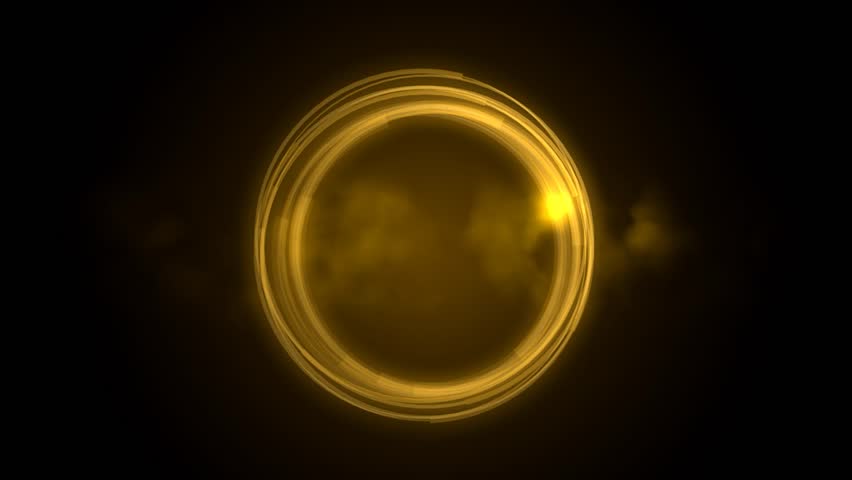 Gold light animation effect for background.Loop-able