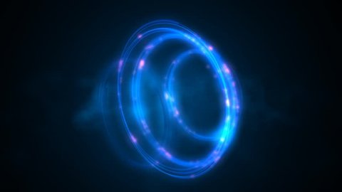 Blue Light Animation Effect Background Loopable Stock Footage Video ...