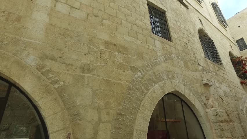 Walking around the old city.