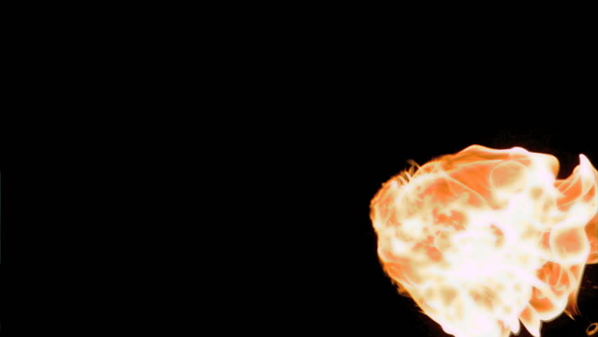 fireball super slow motion appearing against Stock Footage Video (100% ...