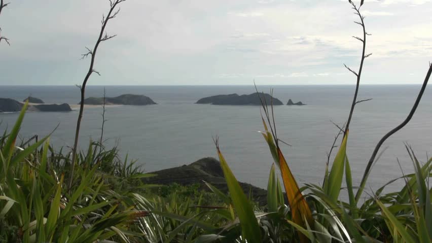 CAPE REINGA, NEW ZEALAND. NOVEMBER 2012. Cape Maria van Diemen is the