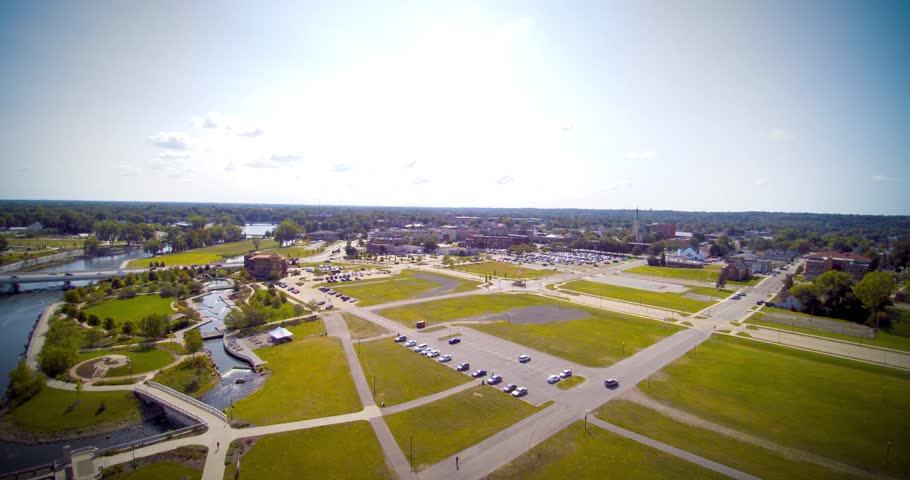 Downtown Mishawaka, Indiana - River Walk