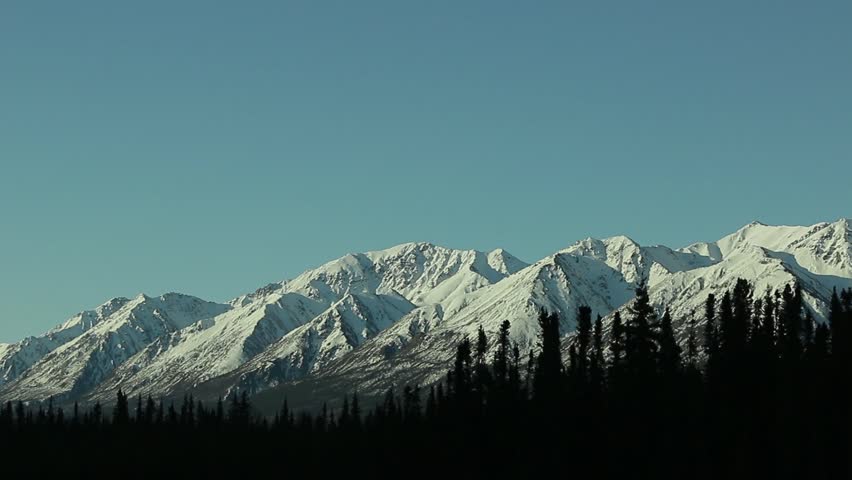 Alaska mountain range