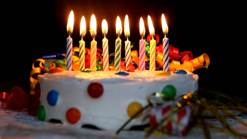 Time Lapse Burning Birthday Cake Stock Footage Video 100 Royalty Free Shutterstock