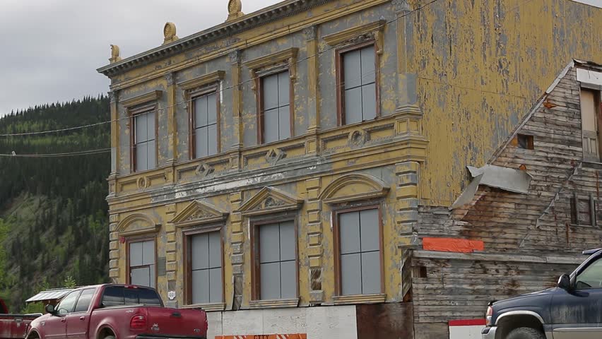 Old building in Dawson City