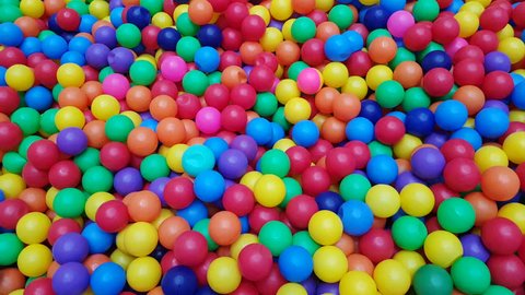 Colorful Balls Ball Pool Park Stock Footage Video (100% Royalty-free ...