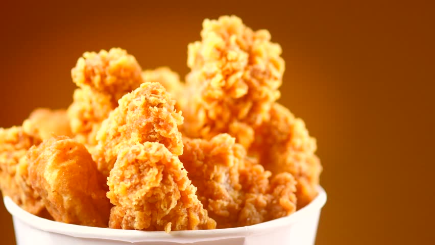 Download Bucket of Crispy Fried Chicken Stock Footage Video (100% ...