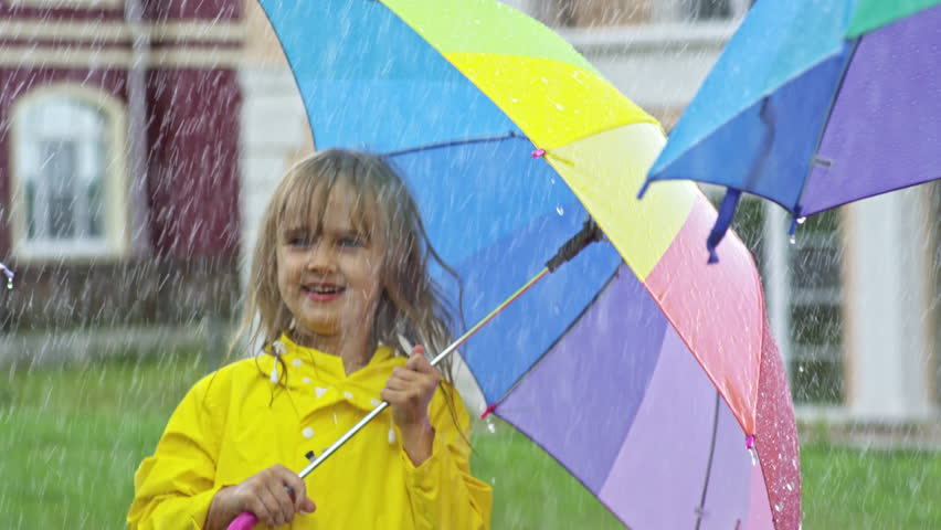 little girls rain coat
