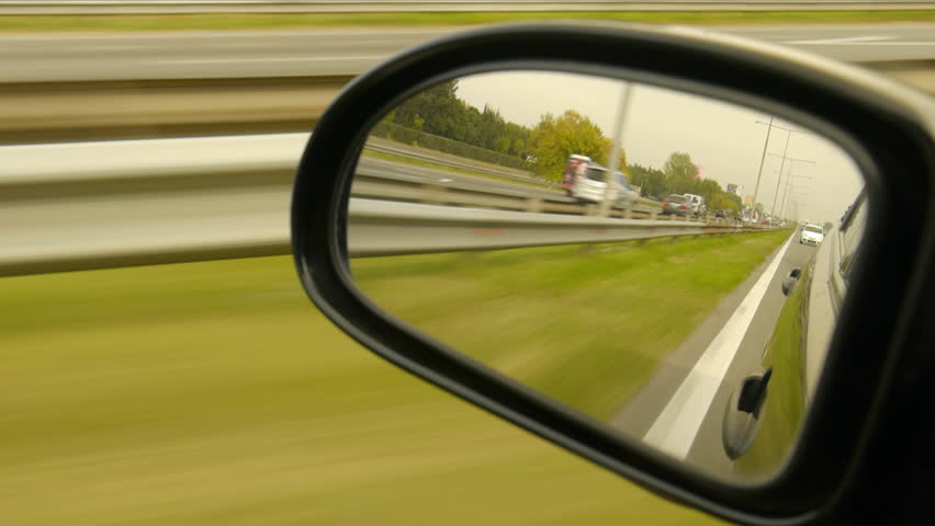 car left side mirror