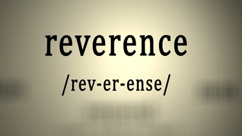 Definition: Reverence