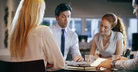 Business Colleagues Working Together Cafe Stock Photo 522193918 ...