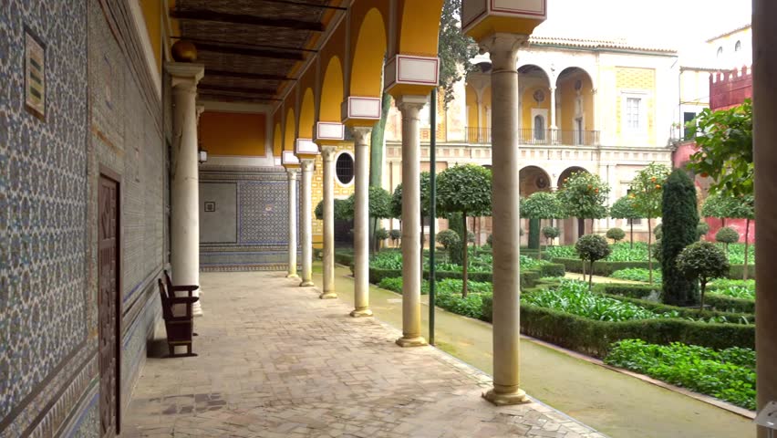 La Casa de Pilatos (Pilate House) is an Andalusian palace in Seville, Spain, permanent residence of Dukes of Medinaceli, Renaissance Italian and Mudejar styles, prototype of Andalusian palace.