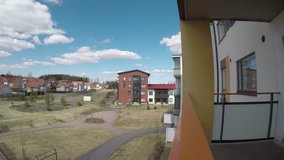 Kerava, Finland in spring timelapse video