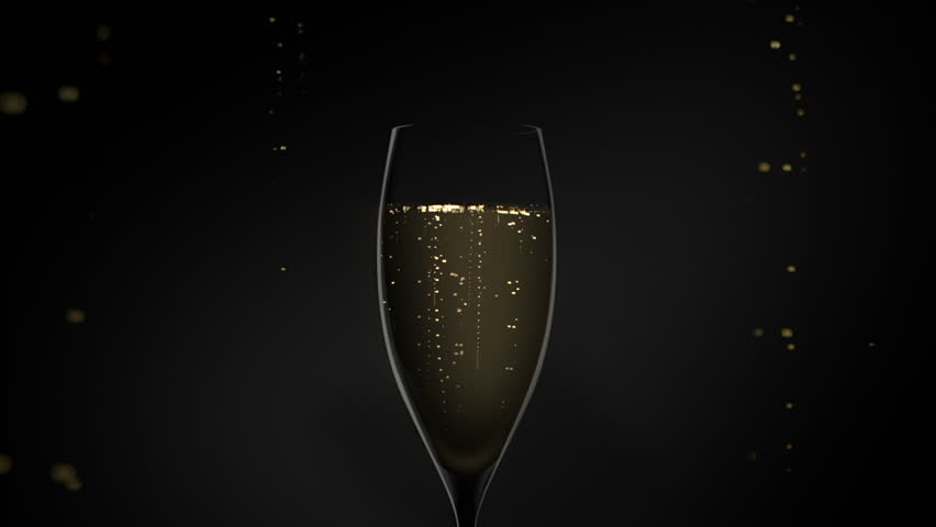 glass of champagne