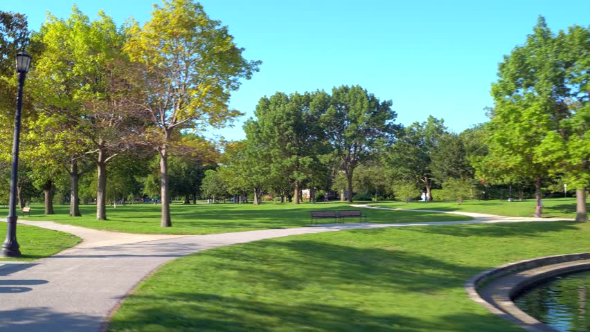 Motion ground footage Arrington Lagoon at Dawes Park