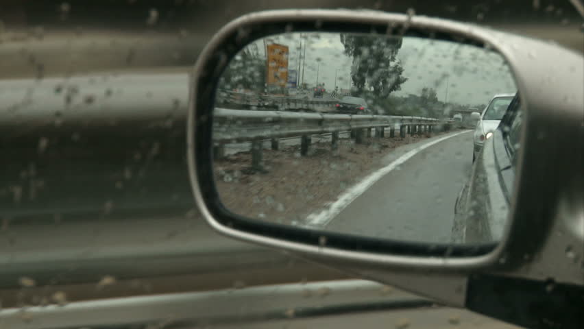 car left side mirror