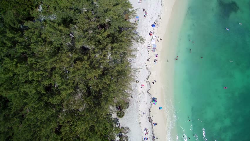 Sun is shining on Key West beach