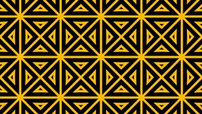 Looped geometric animated pattern