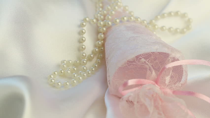 wedding accessories rotate closeup