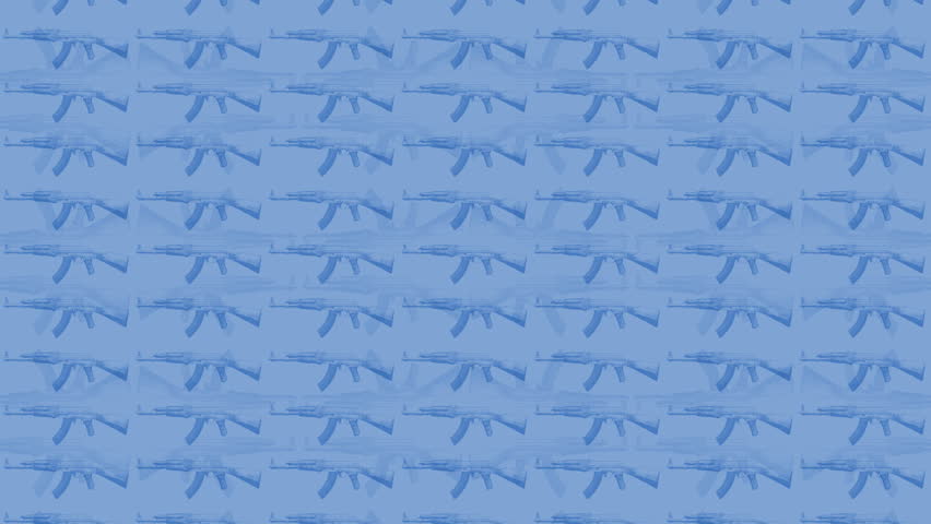 Guns looping motion design 