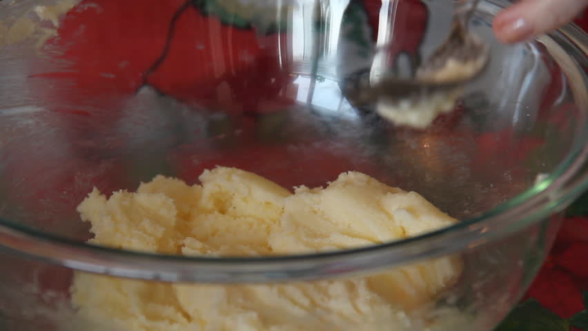 Baking Sugar Cookies 3. Preparing, mixing, baking and decorating Christmas sugar