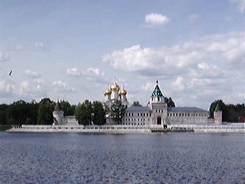 Ipatievsky  monastery. Russia, 18 century, Kostroma city