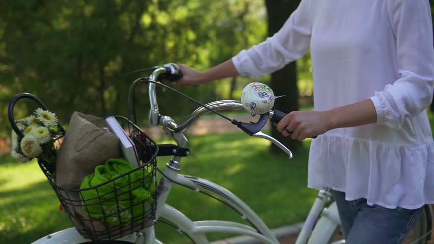 Closeup view of woman