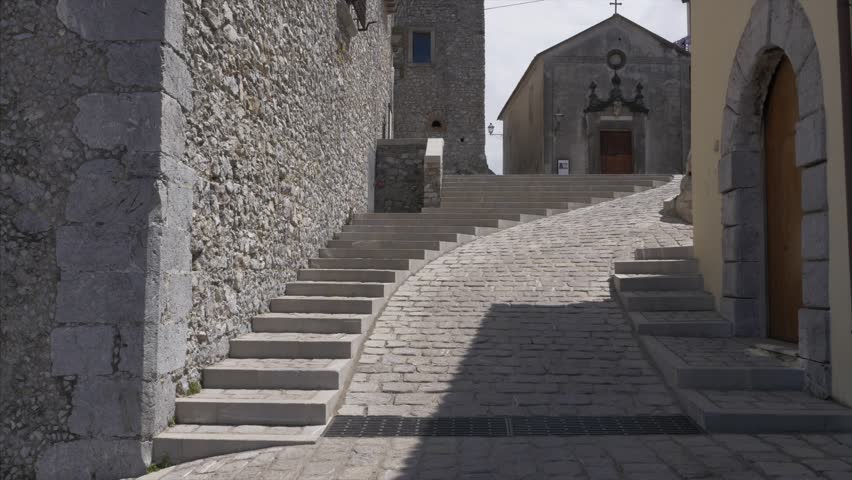 Aieta - old church - Villages of Italy