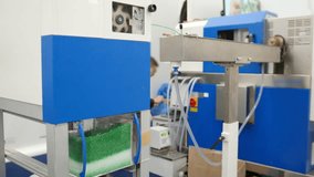 Chemidtry industry - plastic granules on extruder for making plastics on extrusion manufactory - Powered by Shutterstock - Get 15% off with code: PIKWIZARD15