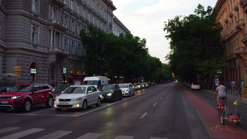 Andrassy avenue, Budapest, Hungary