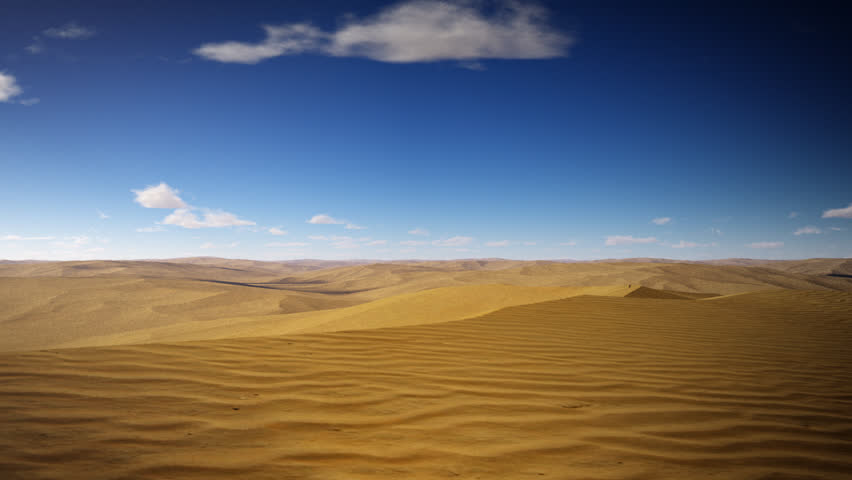 Desert Sand Dunes Flying Over Desert Stock Footage Video (100% Royalty ...