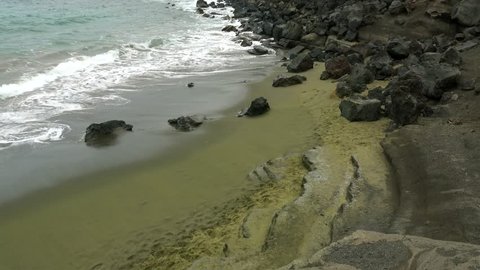 Green Sand Beach (Papakolea). Big Island, Hawaii, USA