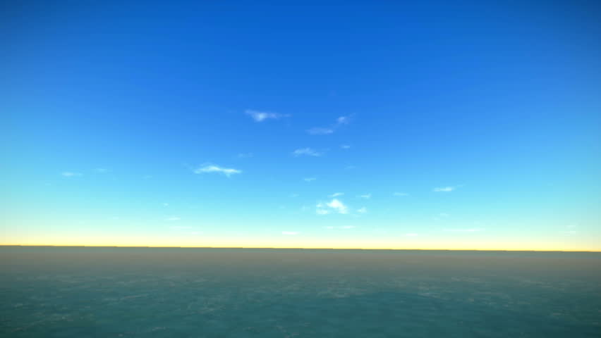 Video simulating a plane crash