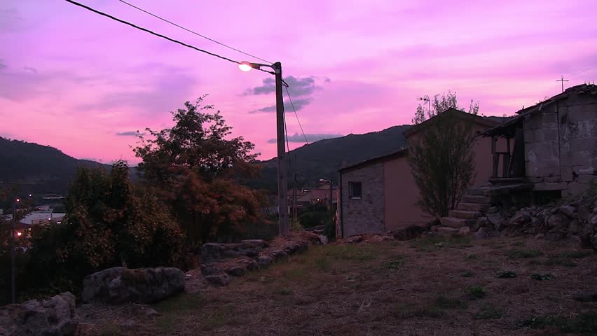 Purple Sky Nightfall
