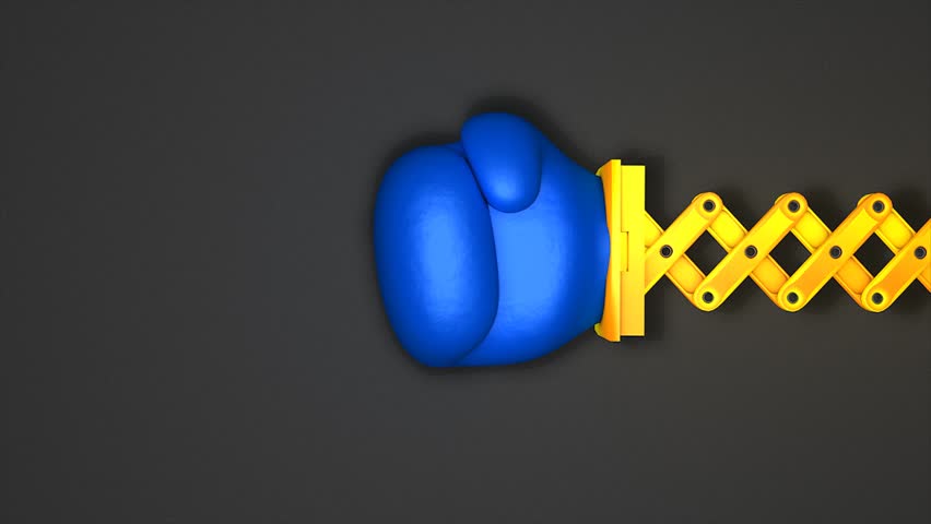Boxing glove punch toy. Matte