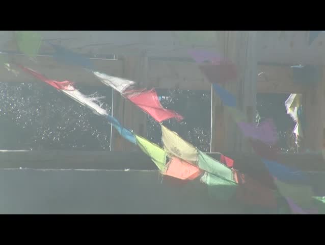 Tibetan flags