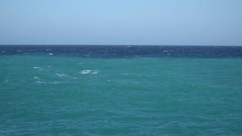 Waves of the Mediterranean sea. Spain.