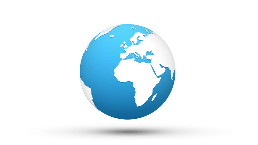 World Map Blue White Globe Stock Footage Video 100 Royalty Free Shutterstock