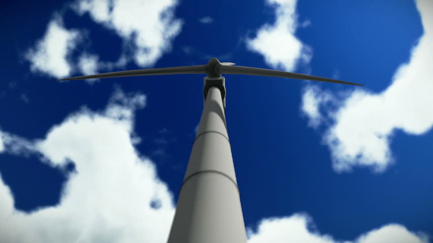 Tower wind energy from below