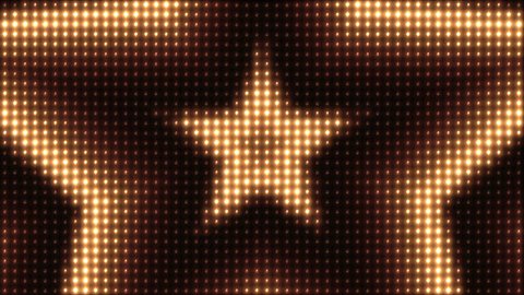 Blinking Lights Board Star Loop 
Background Animation