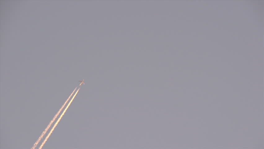 Airplane Jet in sky | Shutterstock HD Video #3070213