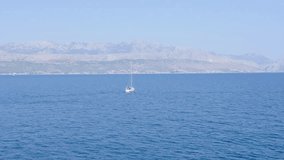 Navigating the Adriatic Sea along the coast