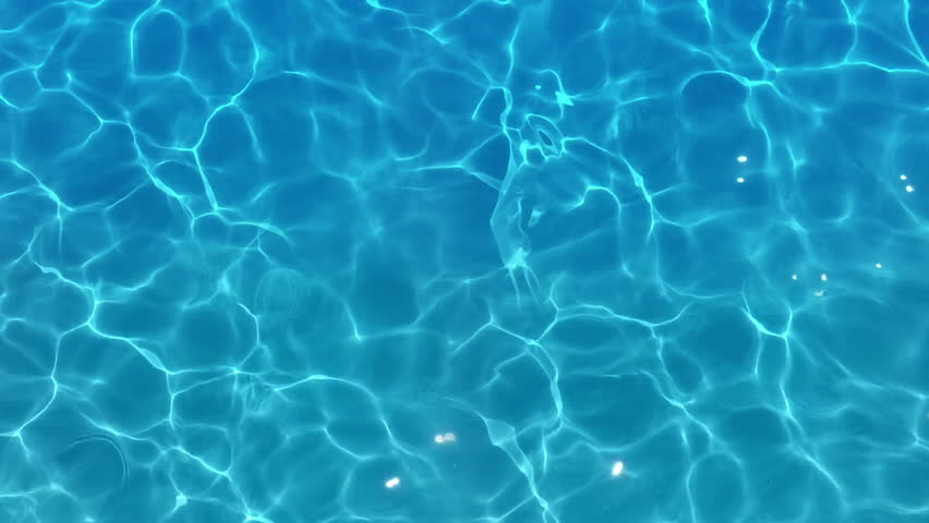 Pure blue water in pool with light reflections. Slow motion. | Shutterstock HD Video #30772978