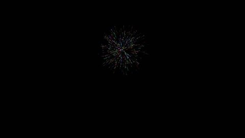 4K Start to End Firework Element Background Overlay (use screen mode) for different projects...