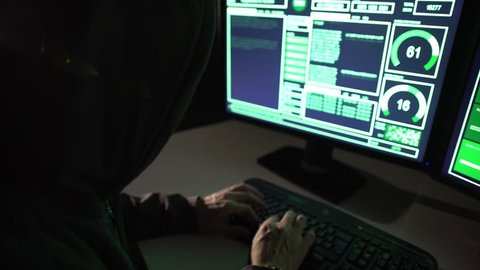 Hacker. Hacking. Cybersecurity. Cybercrime.