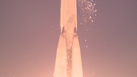 Rocket "Soyuz" launch. Baikonur, Kazakhstan. Shot 3.