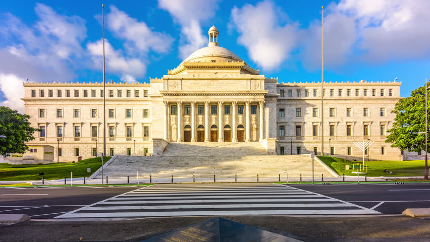 San Juan, Puerto Rico capitol building.