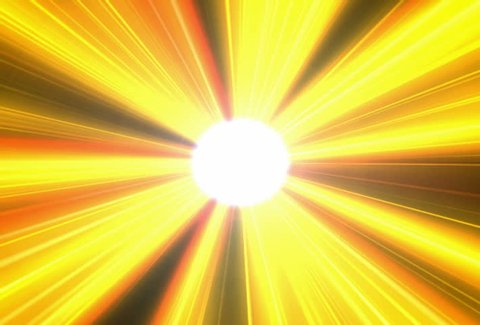 Abstract Background With Sun And Shining Rays NTSC HD PAL 
